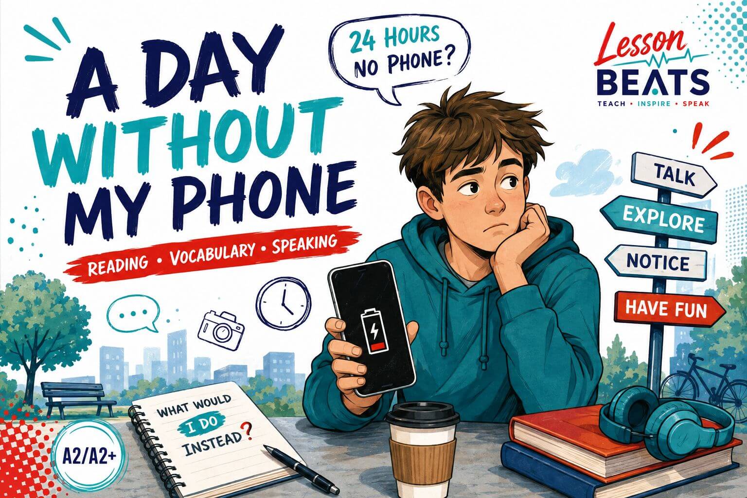 A Day Without My Phone –&nbsp;A2