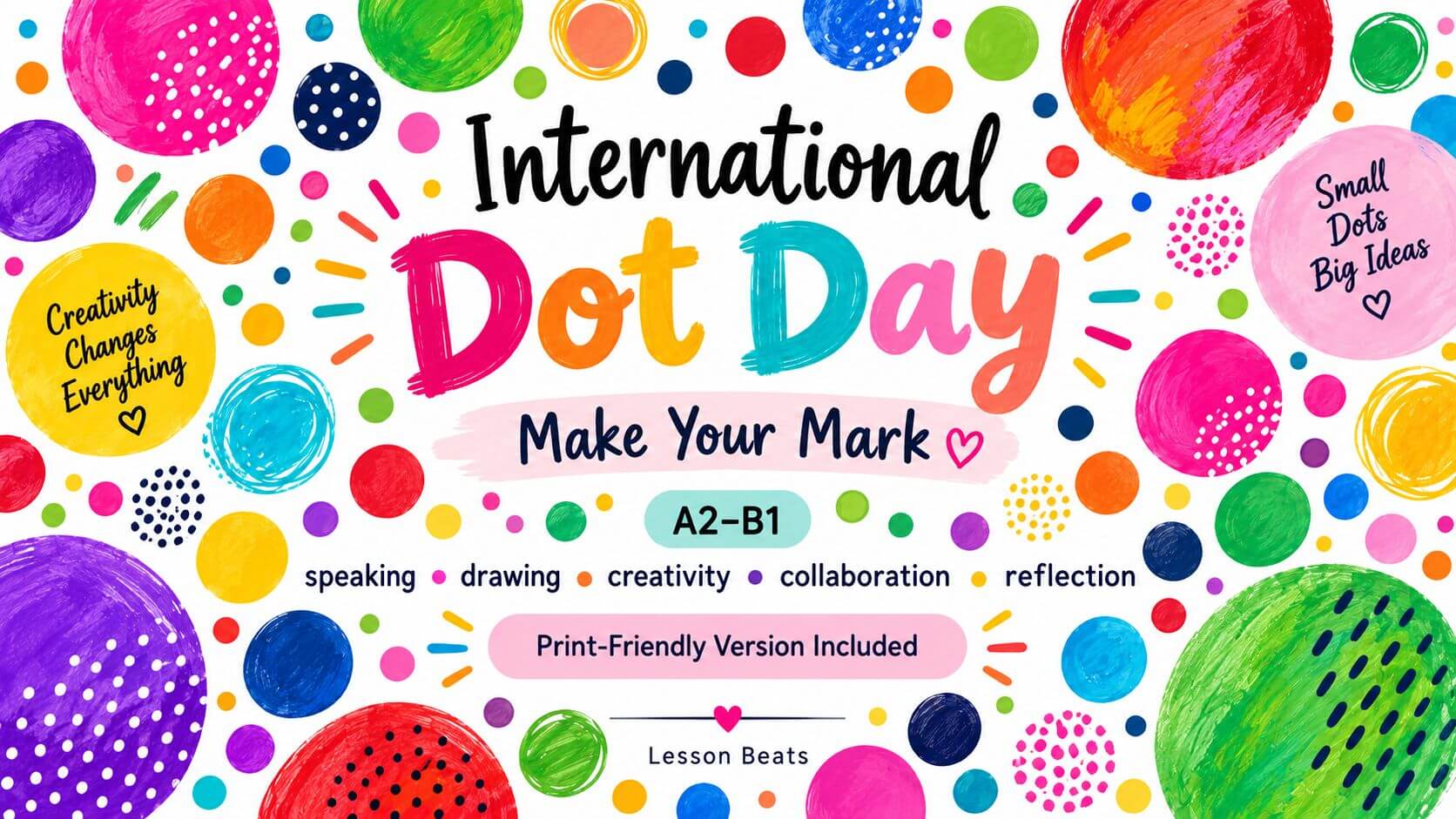International Dot Day – Make Your Mark