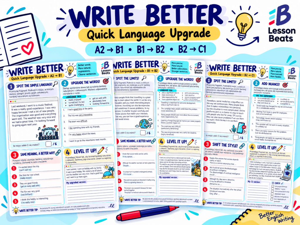 Write Better – Quick Language&nbsp;Upgrade